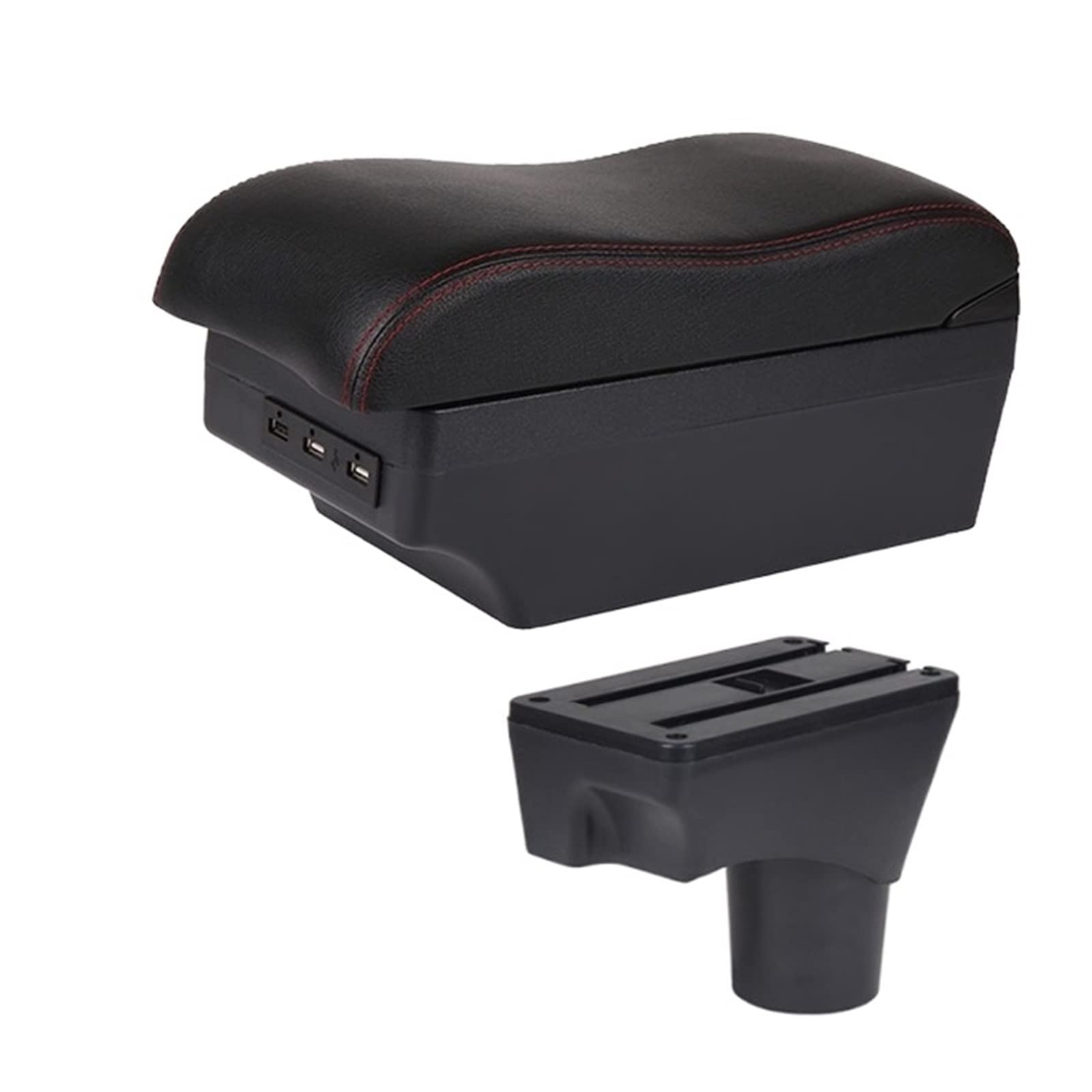 Voiture Accoudoir Boîte Console Centrale Accoudoir Console Centrale Boîte De Rangement USB Pour Nissan Pour Mars Pour Micra K13 MK4 IV