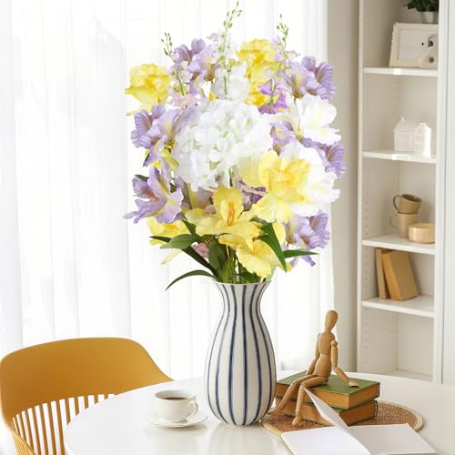 ドライフラワーブーケ 造花アレンジ ウェディング・インテリア・記念日用 壁掛け/テーブル装飾花 1束