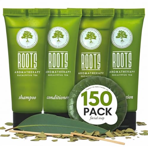 ROOTS AROMATHERAPY Travel Size Shampoo and Conditioner...
