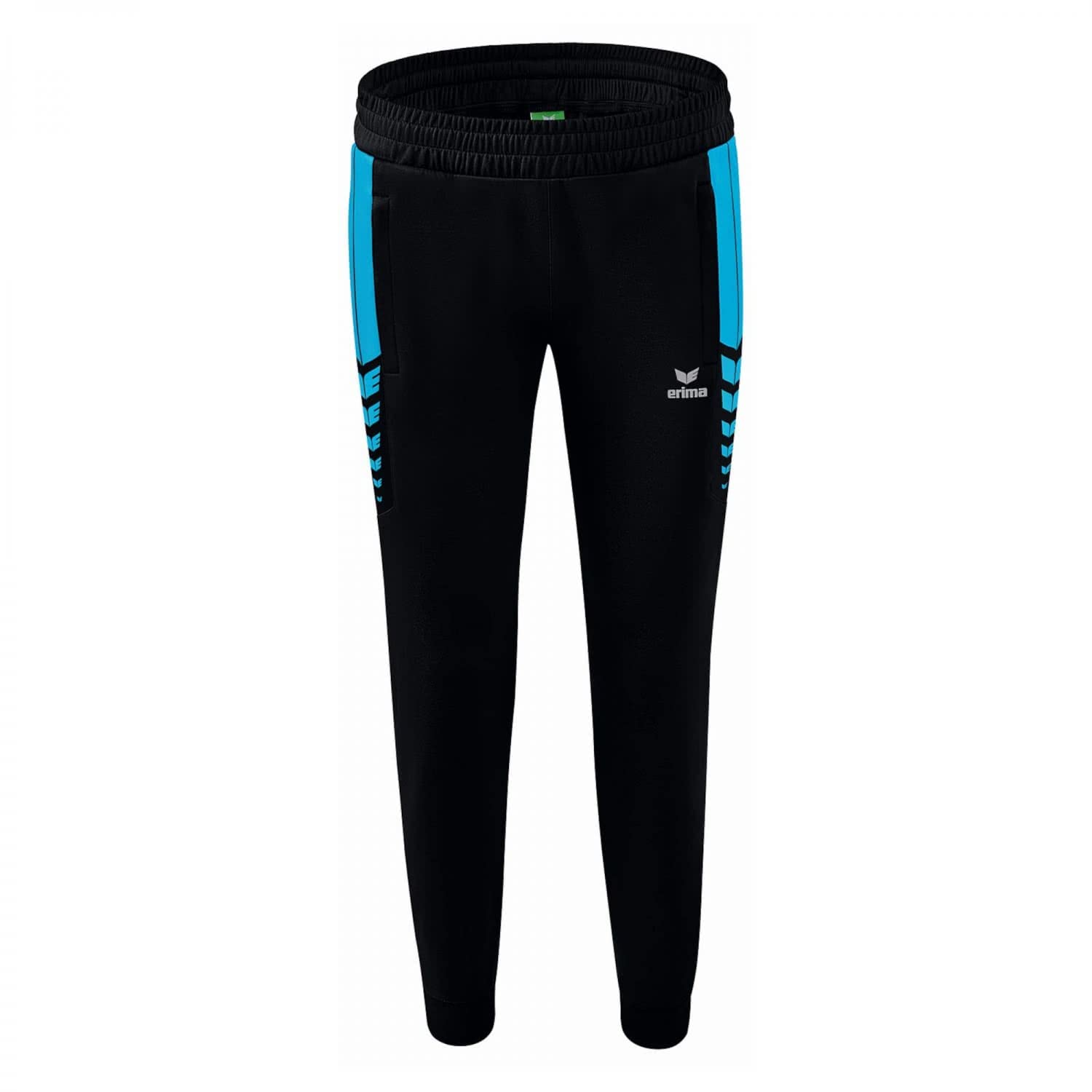 Erima Women's Six Wings Worker Pants (1102216), Black/Curacao, 36