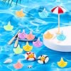 CCINEE 60pcs Luminous Mini Resin Sting Ray Miniature Manta Ray Figures Glow in The Dark Micro Fairy Sting Rays for Garden Landscape Aquarium Dollhouse Potted Plants Decoration Party Supplies #4