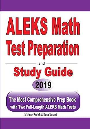 Alex Math Workbook Amazon.com: ALEKS Math Test Preparation and study guide: The Most ...