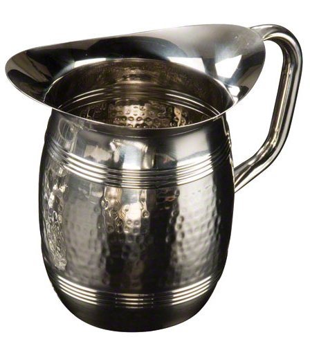 American Metalcraft HMWP97 100 oz Stainless Steel Hammered Water Pitchers Water Pitcher