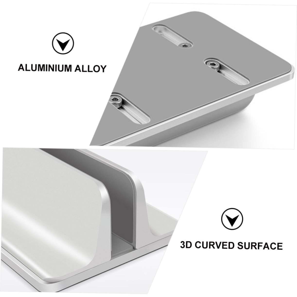 SHINEOFI 1Pieza Soporte De Vertical para Portátil Estante De Almacenamiento De Soporte Informático Ergonomico Compatible con Portátiles