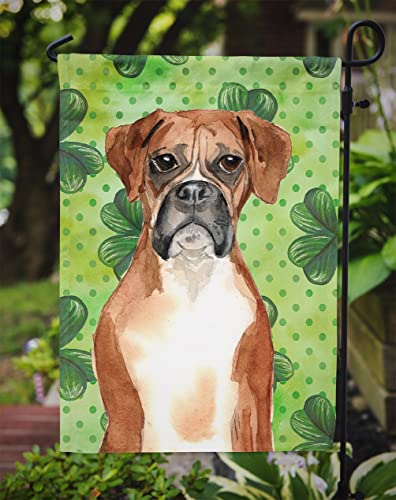 Drapeau multicolore shamrocks boxer flag garden size résistant aux intempéries