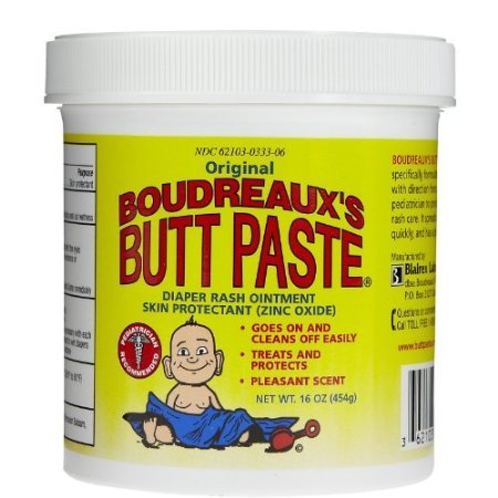 Boudreaux Butt Paste Original Diaper Rash Ointment - 16 oz