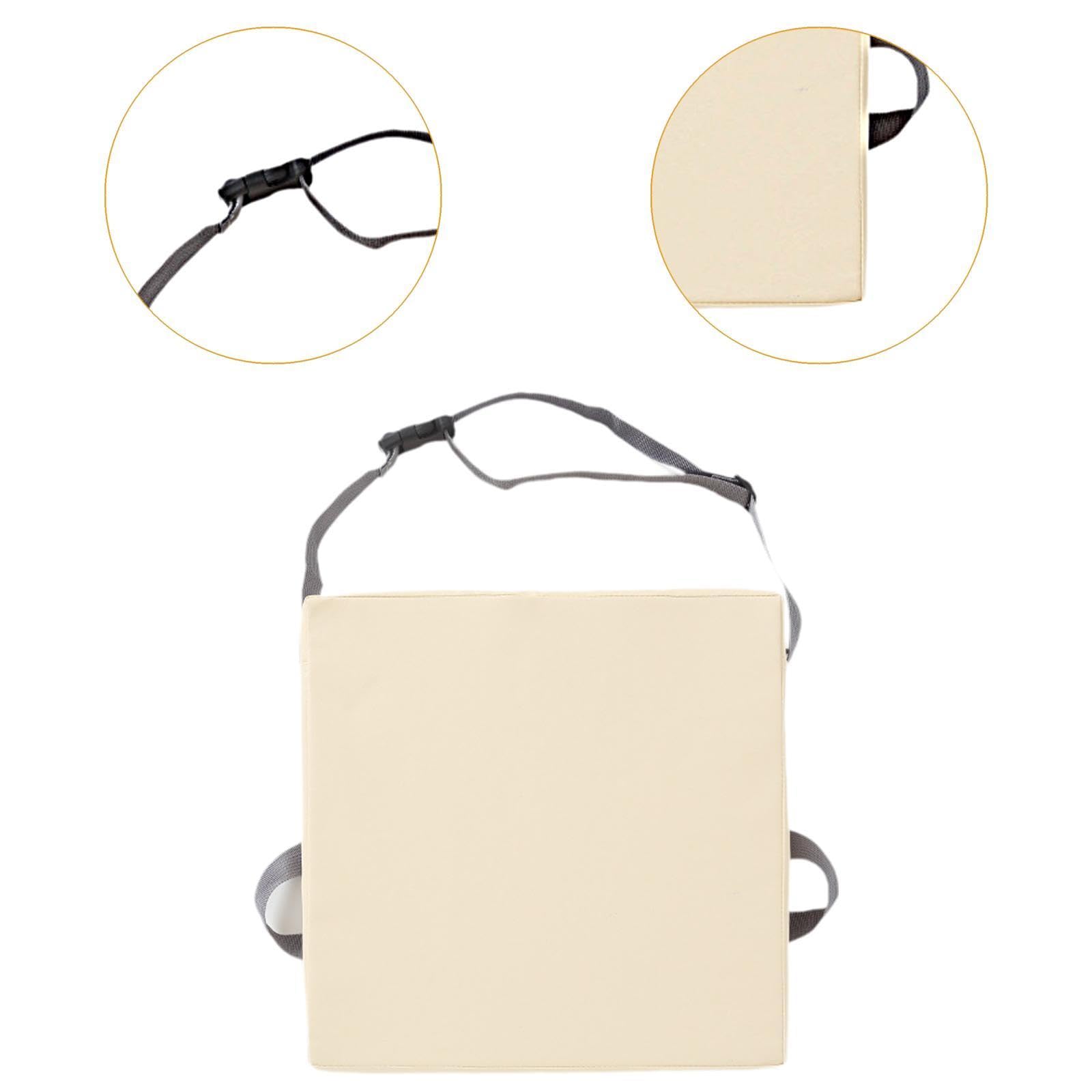 Asiento Elevador, Cojín, Fácil de Limpiar, Antideslizante, Grueso, Asiento Elevador para Silla Infantil O Mesa, Blanco, Individual