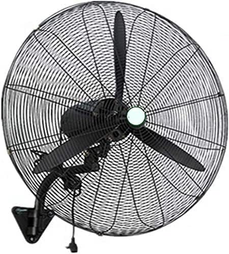 Aioneer Ventilador De Pared, Ventilador Comercial Oscilante para Exteriores De 3 Velocidades, Ventilador De Pared con Inclinación Ajustable, Ventilador Industrial De Pared De Alt-Bianco-20in