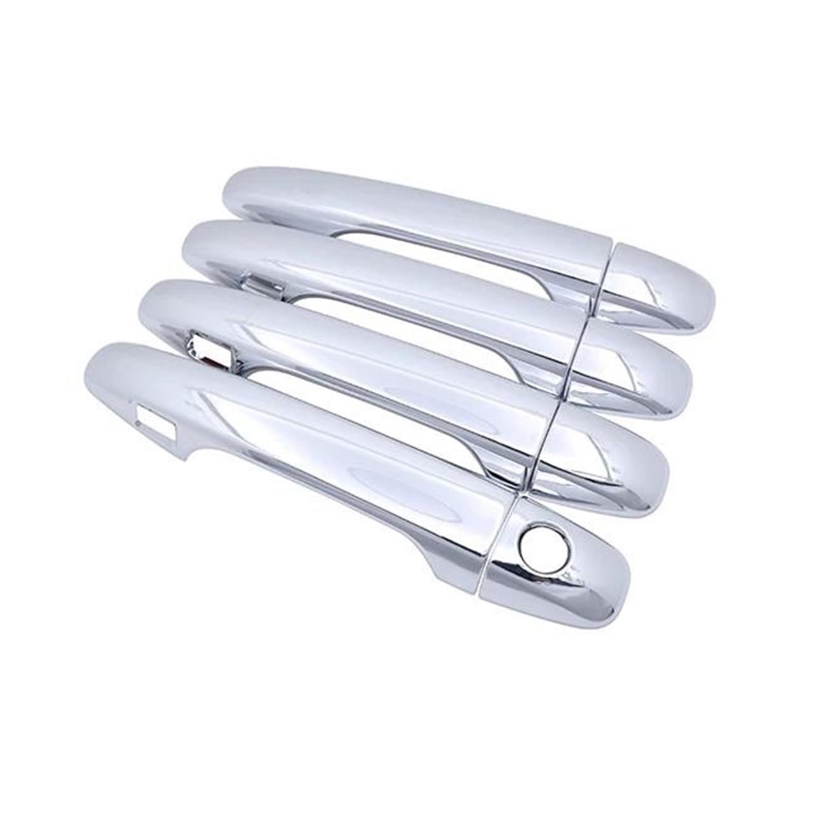 Qibbei Style 3 Car Outer Door Handle Cover Exterior Stickers Trim For Subaru For Impreza Gj Gp G4 Va 2012 2013~2019(Style 3)