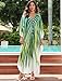KECVOT Kaftan Dresses for Women Plus Size Batwing Sleeve Caftans Long Bathing Suit Cover Up Maxi Beach Dress Loungewear