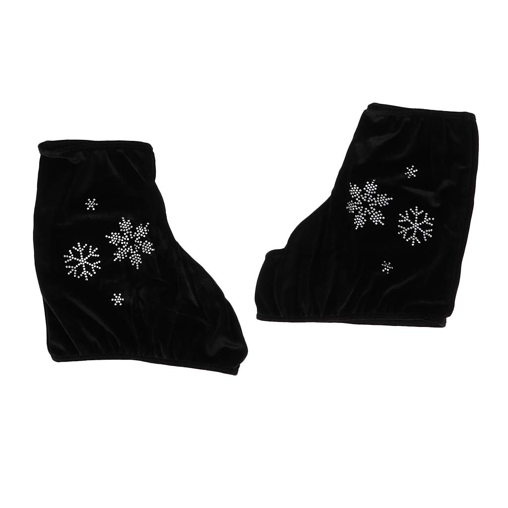 perfk 2 PCS Copertura a Rotelle, Pattinaggio Accessori, Nero-M