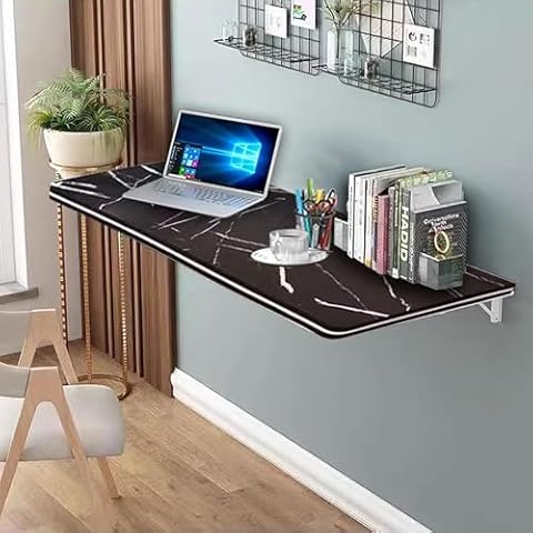 SKVSKV Folding Wall Desk,Wall Mounted Folding Table Cover