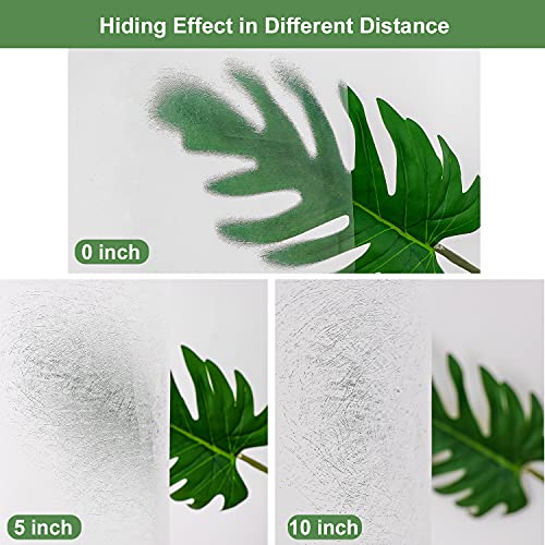 Ufriday Extra Long Shower Curtain Liner 84 Inch, Heavy Duty White Eva 3D Frosted Shower Curtain Liners For Bathroom 72 X 84 Inches Weighted With 3 Big Magnets, Thick,Semi Transparent. #TOP4