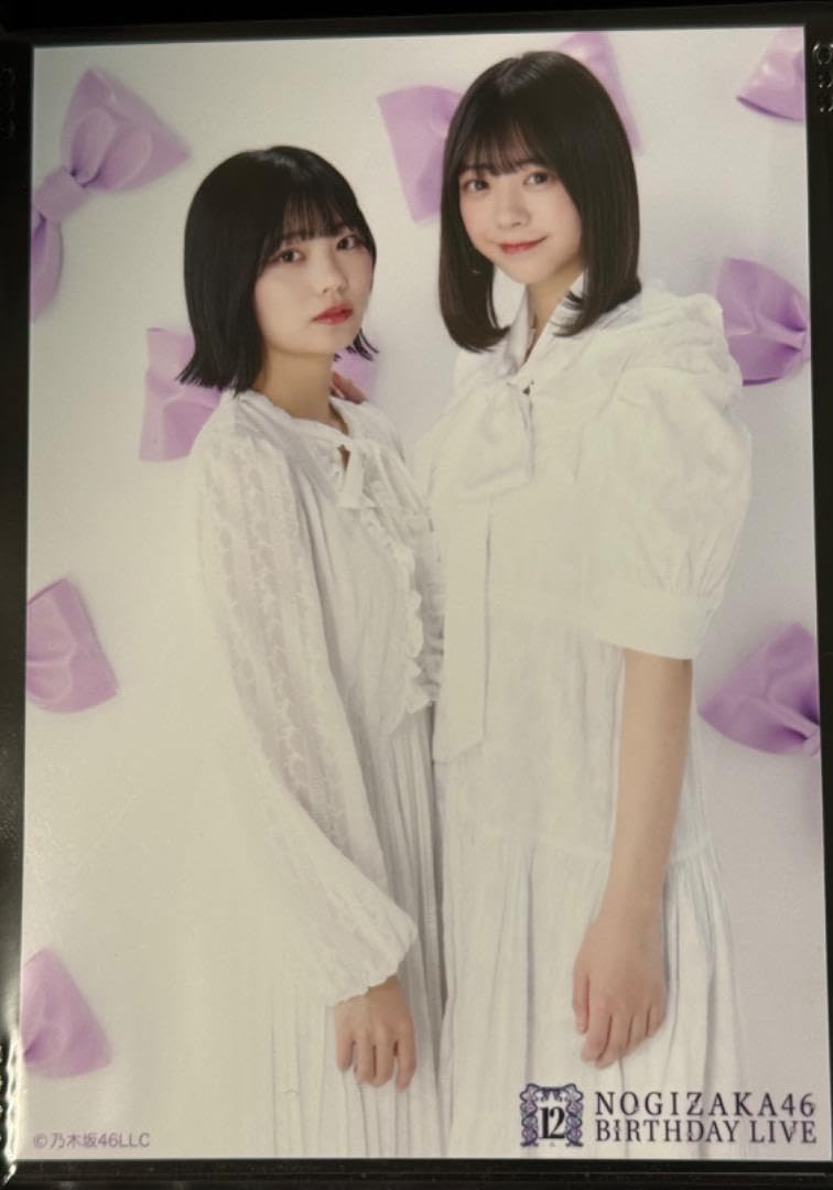 Amazon.co.jp: 乃木坂46 冨里奈央 中西アルノ 生写真 12周年記念 2shot