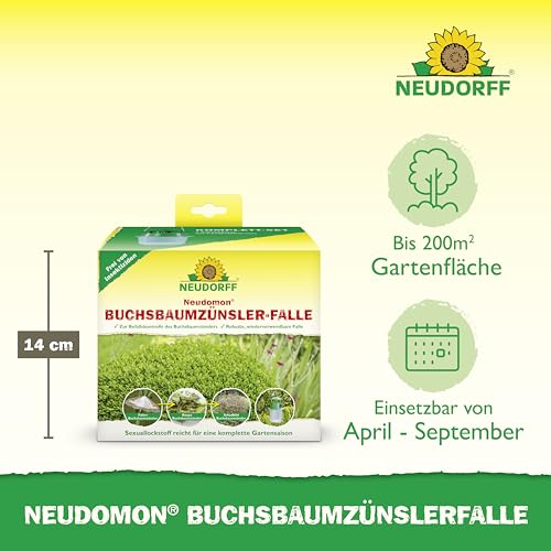 Buchsbaumzünsler-Falle Neudorff Neudomon Insektizidfreie Falle zur Befallserkennung