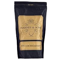 Vista 2 de Harney & Sons Té de desayuno inglés, bolsa de 16 onzas de té negro suelto