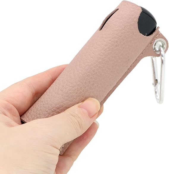 KAIDON First Layer Genuine Leather Case for Ploom AURA-Style H06-03 (Pink)