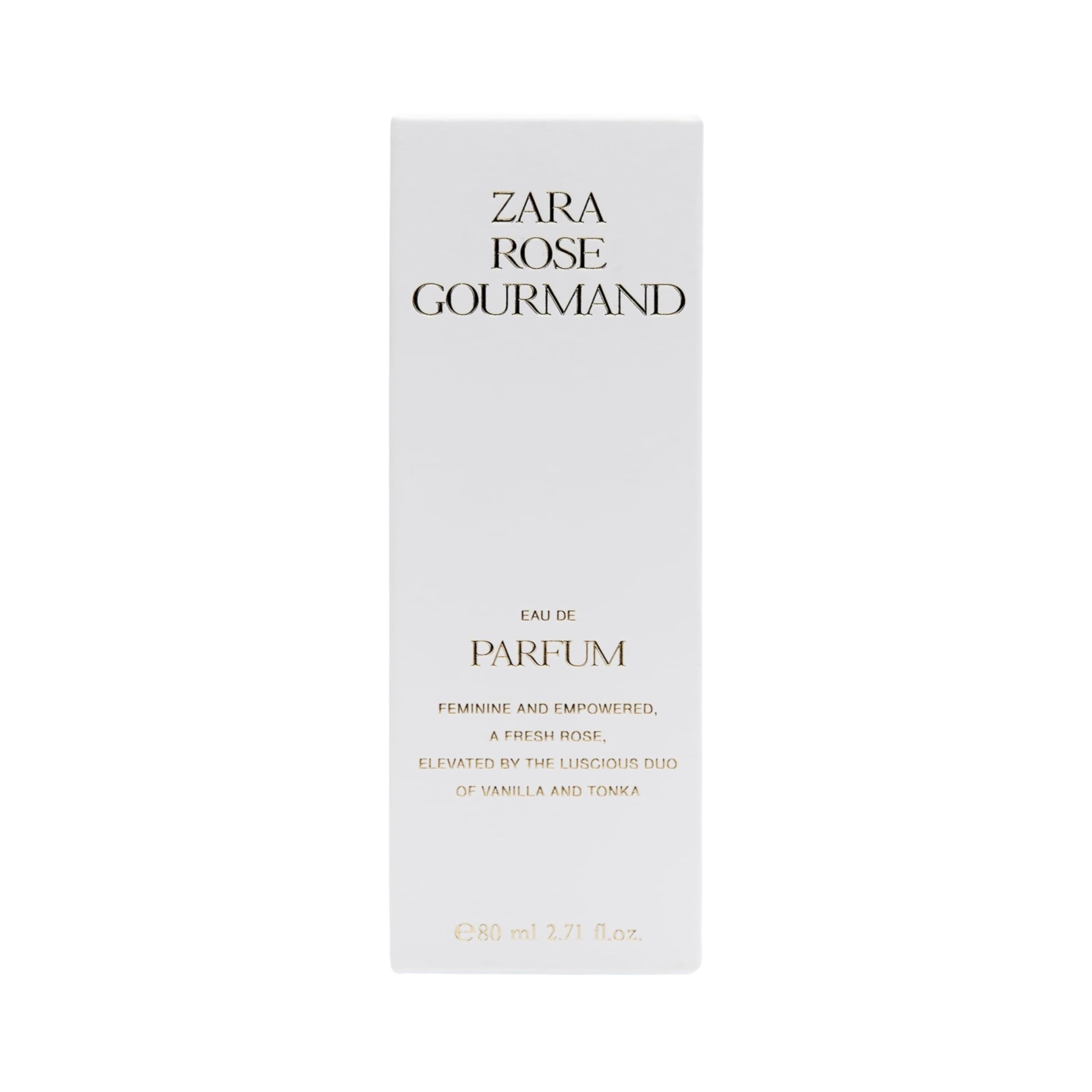 Zara Parfüm Rose Gourmand 80 ml Eau De Parfum Damenparfüm Damenduft