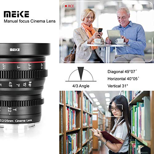 Objetivo Meike 25mm T2.2 APS-C para Sony Manual - Fernando Cortés