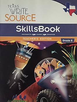 Paperback Great Source Write Source Texas: SkillsBook Teacher's Edition Grade 8 Book