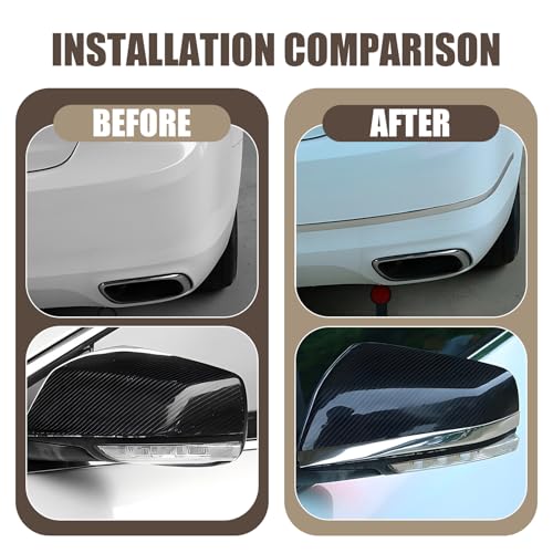 Moldura de coche para decoración exterior e interior, tira cromada universal 6