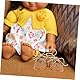 Toyvian 1 Paar Mini-puppenschuhe 3 8 cm Puppenhaus- Weiches Kunstleder Mit Schnürsenkeln