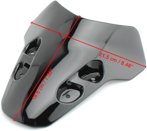 Miniatura 2 de Dreamseek Deflector de parabrisas delantero de motocicleta para Yamaha MT-07 MT 07 MT07 2021 2022 Parabrisas Flyscreen