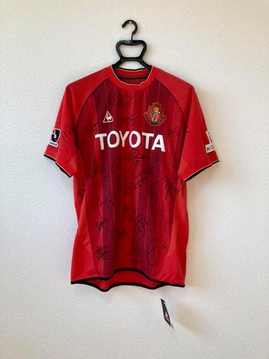 名古屋グランパスエイト サイン入りユニフォーム 楢崎正剛 寄せ書き