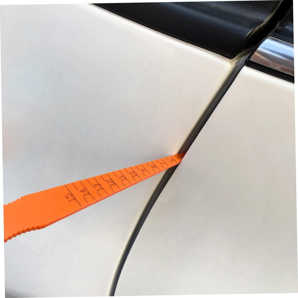 MAGICLULU 2Pcs Car Panel Gap Alignment Tool Precision Measuring Ruler for Auto Supplies Simple to Use Compact Design for Quick Vehicle Measurements Suitable for Trucks Heavy Duty