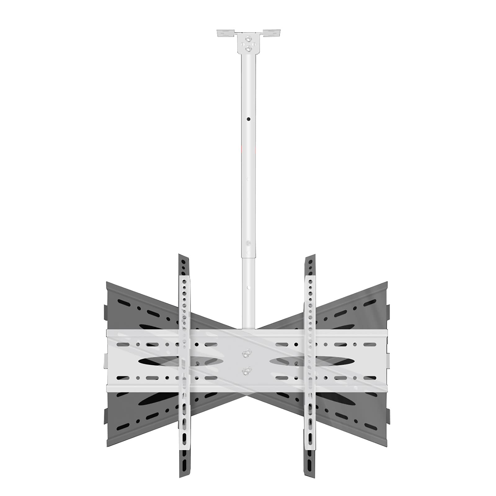 Support TV plafond orientable pour optimiser l'espace de votre salon moderne