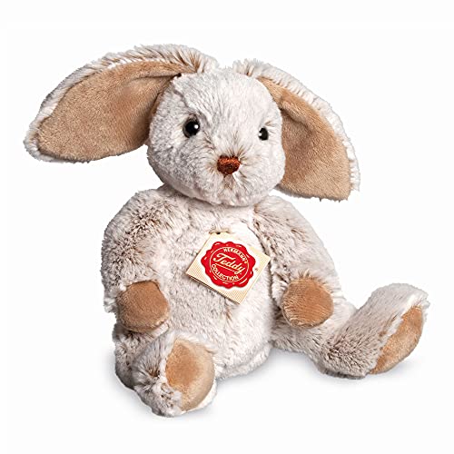 Teddy Hermann 93853 Schlenker-Hase 25 cm, Kuscheltier mit idealem Recyclinganteil (Füllmaterial)