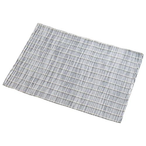 Leadthin Placemat Tapete retangular antiderrapante de PVC, copo de resistência para utensílios de co