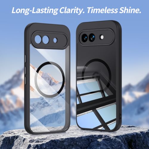 Image of Magnetic Case with Clear Back for Google Pixel 10a, Fit for MagSafe