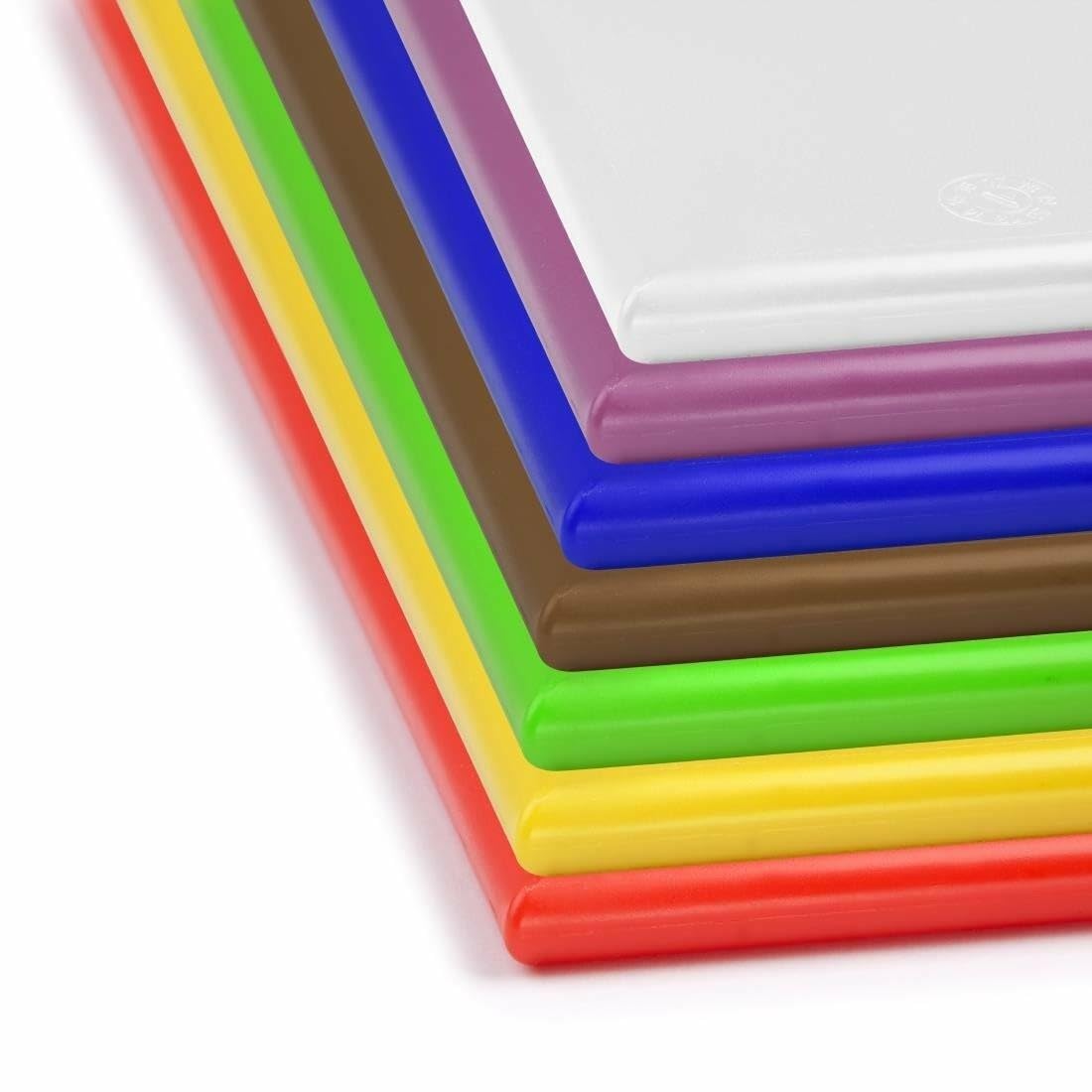 Hygiplas Kleine Schneidebretter mit hoher Dichte, 229 x 305 x 12 mm (Set 7)