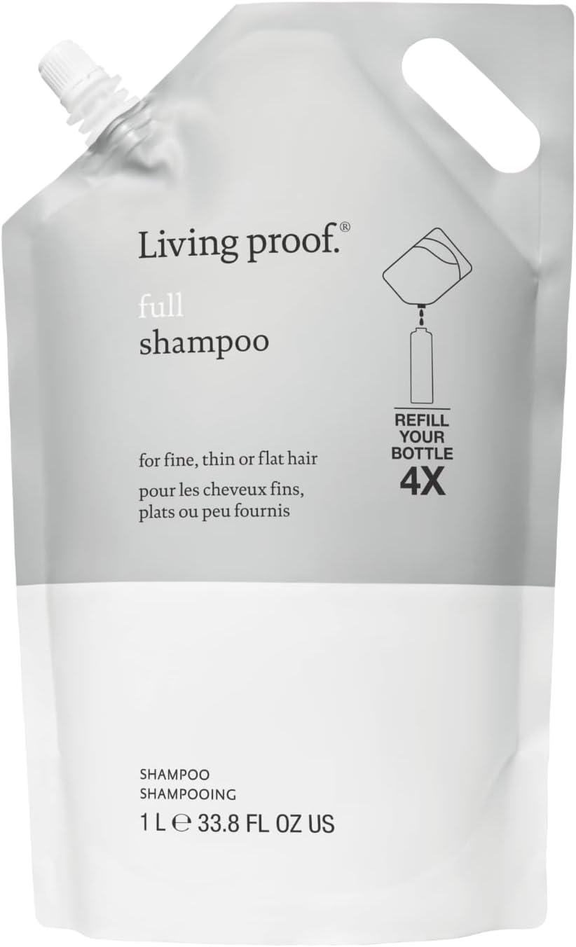 Full Shampoo Volumizing Shampoo – Adds Volume, Bounce, Long-Lasting Fullness, Gentle, Paraben & Silicone Free, Safe for Color Treated Hair