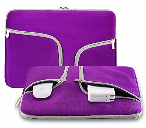 Steklo - Royal Purple Neoprene Soft Sleeve Case for MacBook 12-inch & MacBook Air 11.6