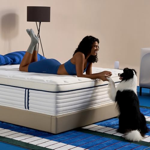 REJUSLEEP 12 Inch Full Size Mattress Hybrid Mattress in a Box Cooling Gel Memory Foam and Individual Pocket Springs for Pressure Relief CertiPUR-US Certified (Full 12 inch Medium)