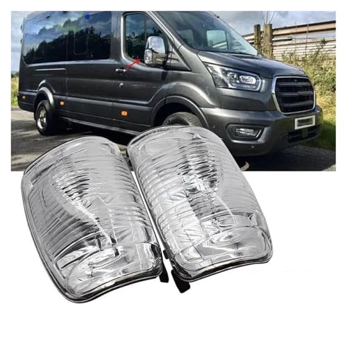 Evite multas ITV con cubierta lente indicadora espejo Ford Transit MK8 transparente 2