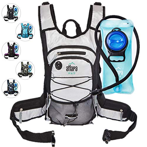 Atlapa Sports Lightweight Hydration Water Backpack 2L TPU Leak Proof Water Bladder Insulated