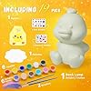 Cokiki Paint Your Own Duck Lamp Kit, Art Supplies DIY Crafts Night Light Painting Kit, Arts and Crafts for Kids Ages 8-12, Birthday Party Holiday Creative Gift for Girls Boys Ages 6 7 8 9 10 11 12+ #1
