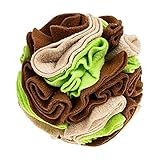 Kisangel Pet Dog Sniff Toy Interactive Chewing Ball for Dogs Slow Feeder with Durable Materials Enhances Smell and Reduces Stress for Puppies
