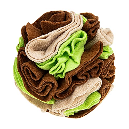 Kisangel Pet Dog Sniff Toy Interactive Chewing Ball for Dogs Slow Feeder with Durable Materials Enhances Smell and Reduces Stress for Puppies