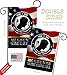 Not Forgotten POW MIA Garden Flag - 2pcs Pack Armed Forces Service All Branches Support Honor United State American Military Veteran Official - House Yard Gift Double-Sided 13 X 18.5