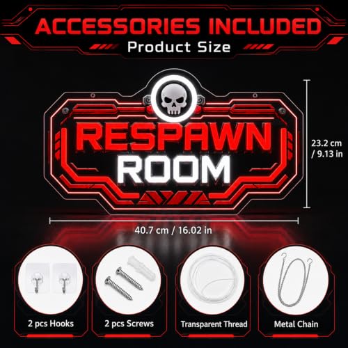 Image of Gaming Zone Neon Sign,Game Zone Neon Sign for Teens Gamer Room Decor