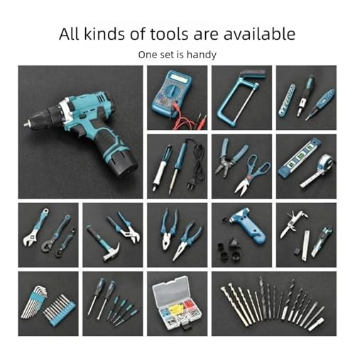 Set combinado de herramientas eléctricas con 19-160 piezas miniatura 4