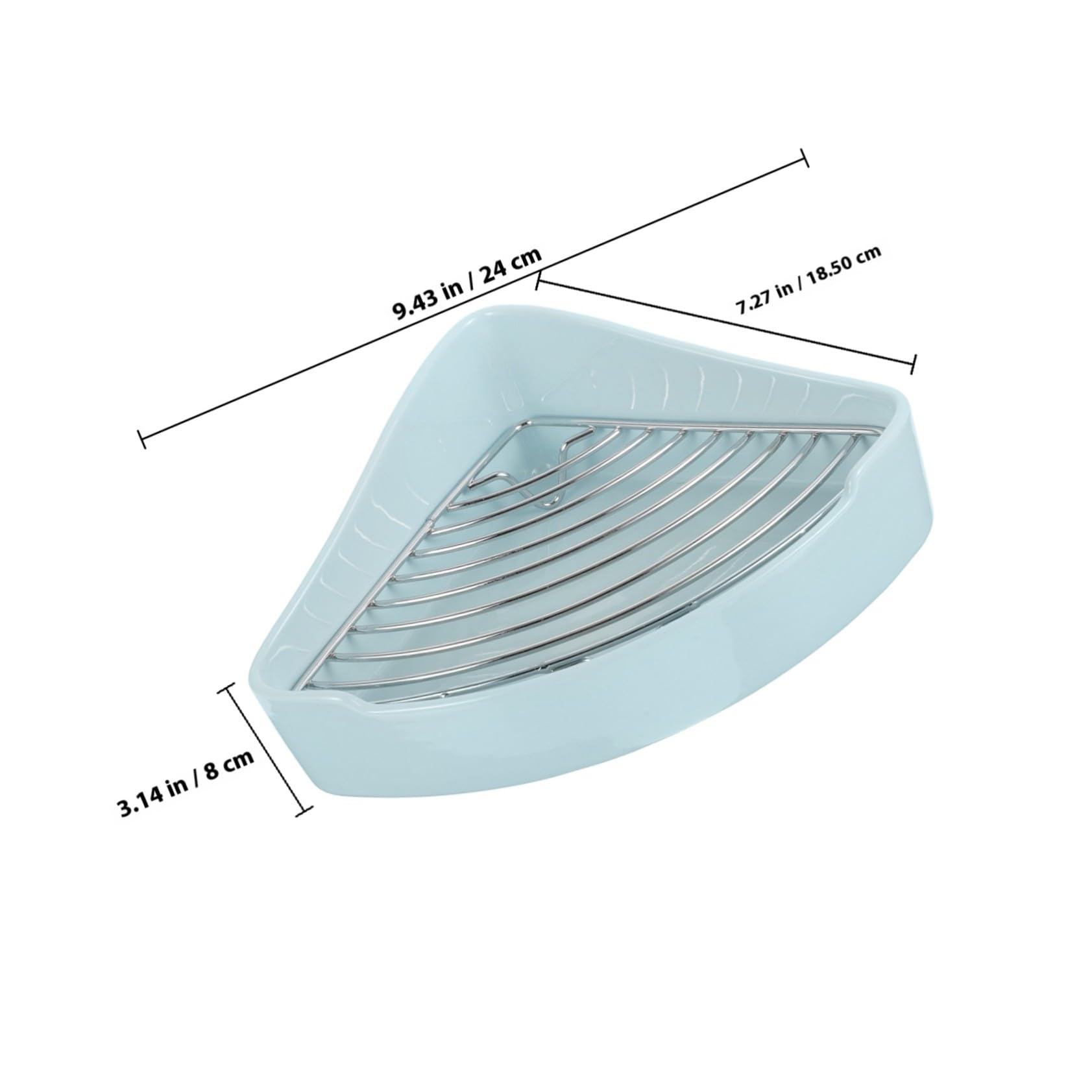 Lettiera Angolare in Materiale Ceramico per Criceti e Cavia di Piccole Dimensioni, Facile da Pulire e Installare, Adatta per Uffici o Bagni