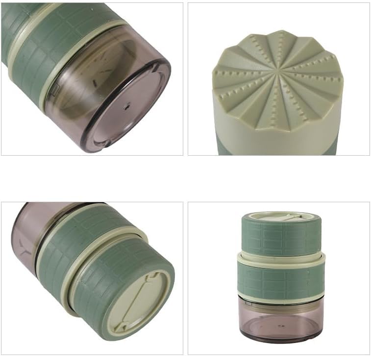 Râpe à Gingembre, Broyeur d'Ail en Acier Inoxydable Outil de Râpe à Gingembre Mini Râpe avec Poignée pour Gingembre, Ail, Fromage, Carotte, Melons et Fruits