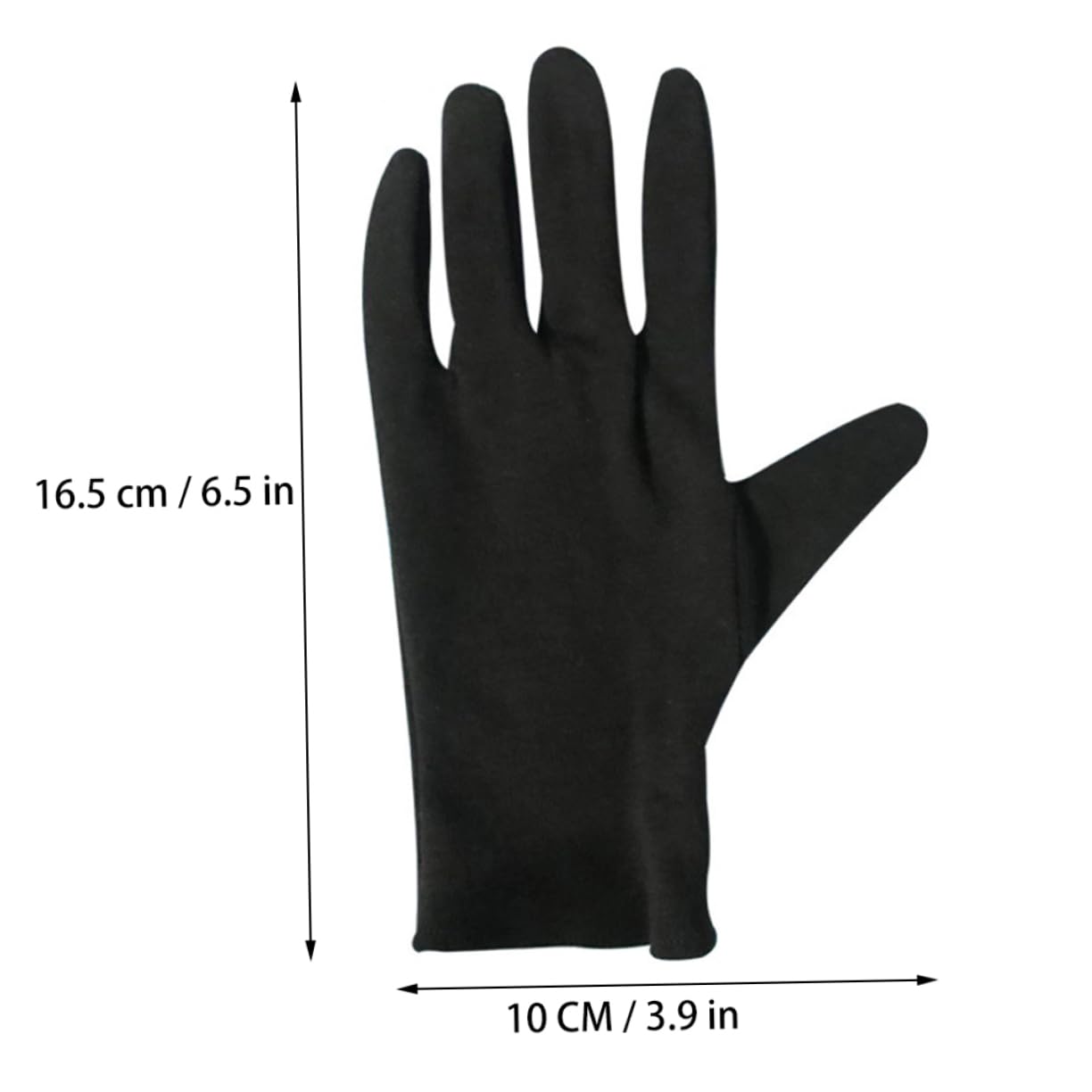 IWOWHERO Warm Moisturizing Gloves 12 Pack White Cotton Protective for Outdoor Indoor Cleaning Industrial