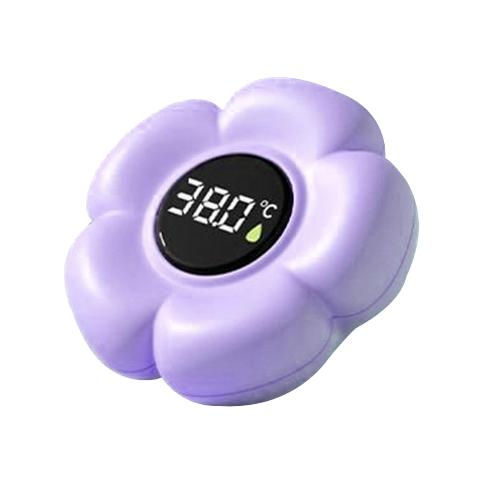 Termómetro De Baño Para Bebé Con Forma De Flor,Sin Mercurio Termómetro De Bañera,Sensor Digital De Temperatura De Agua Para Ducha Monitoreo Seguro Para Bebes Y Adultos Con Pantalla Táctil Pantalla LED