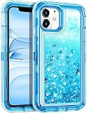 ZUHERA pour iPhone 11 12 13 14 Pro Max Mini X XR XS Max 6 6S 7 8 Plus Coque Antichoc Heavy Guard, Bleu, pour iPhone 11Pro Max